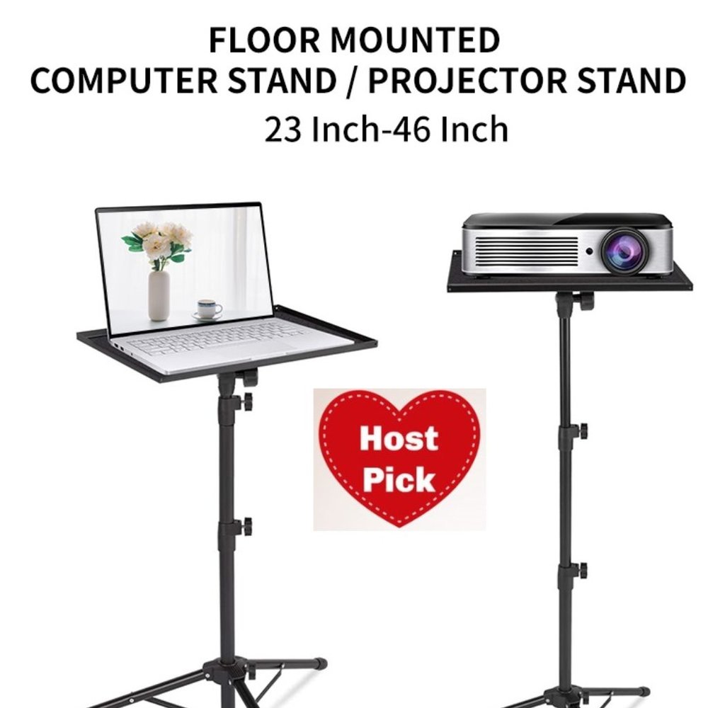 Universal Laptop Projector Tripod Stand Projectors Presentation Adjustable